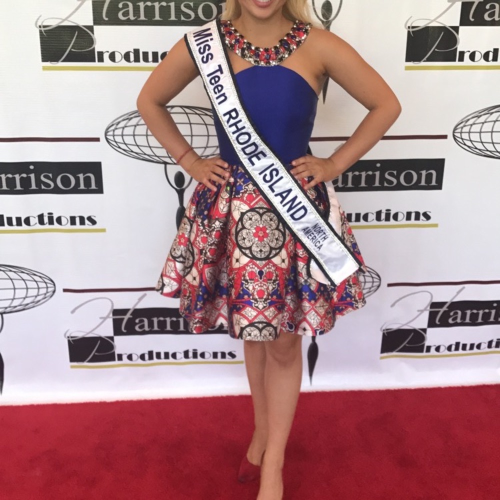 MacDuggal short pageant/prom dress- cocktail dress